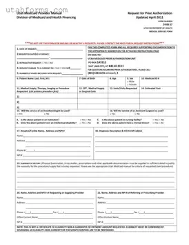 Fill Out Your Utah 24 06 37 Form