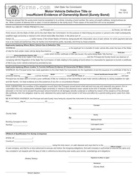 Fill Out Your Utah Tc 824 Form